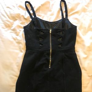 LBD little black dress! Beautiful cutout back.